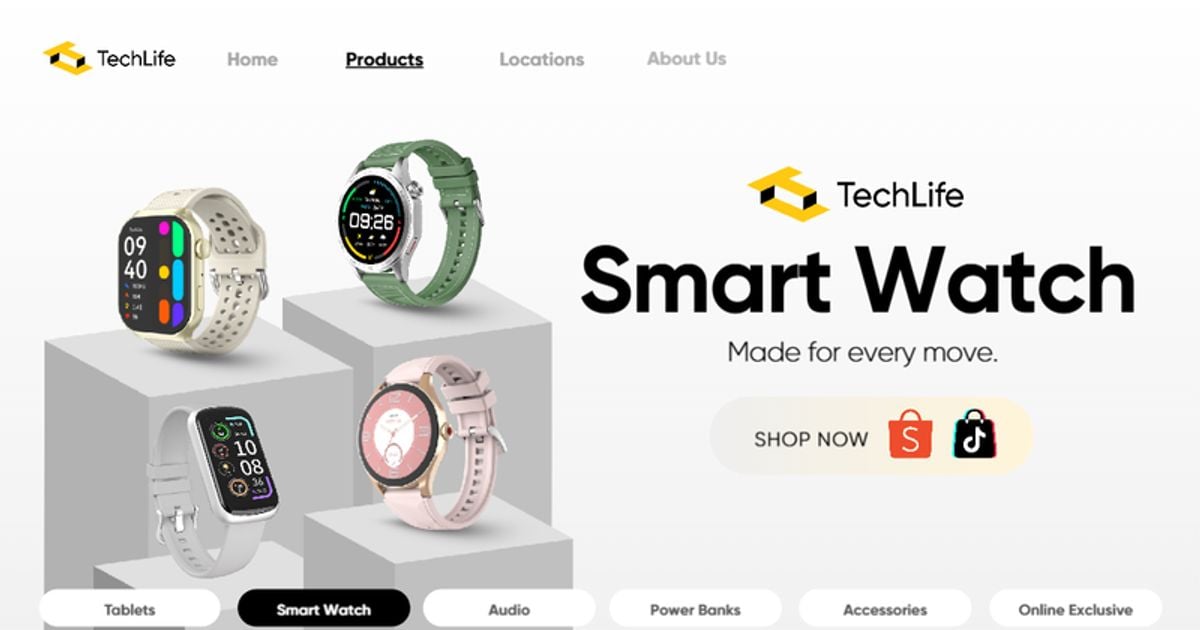 Techy Watch Shop Now